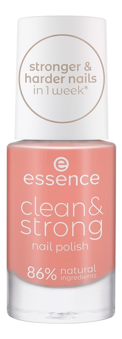 

Лак для ногтей Clean & Strong 8мл: 04 Brisk Dawn, Лак для ногтей Clean & Strong 8мл