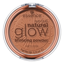 essence Бронзер для лица Sun Club Natural Glow Bronzing Powder 9г