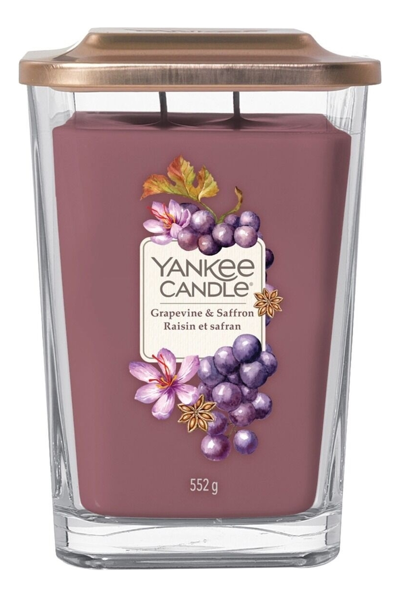 

Ароматическая свеча Grapevine & Saffron: свеча 552г, Ароматическая свеча Grapevine & Saffron