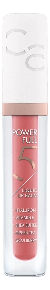 

Бальзам для губ Powerfull 5 Liquid Lip Balm 4,5мл: 010 Glossy Apricot, Бальзам для губ Powerfull 5 Liquid Lip Balm 4,5мл