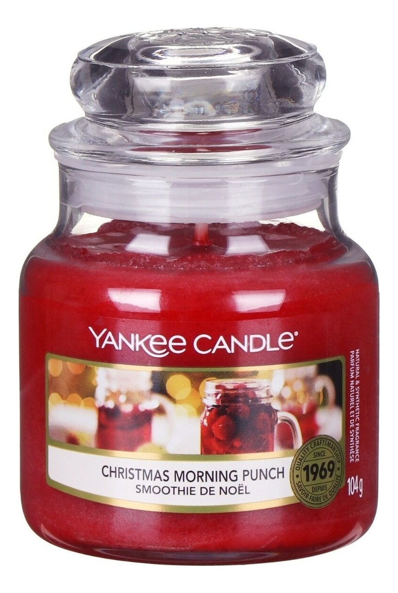 

Ароматическая свеча Christmas Morning Punch: Свеча 104г, Ароматическая свеча Christmas Morning Punch