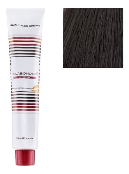 Крем-краска для волос Color 100мл: 4.1 Пепельный умеренно каштановый