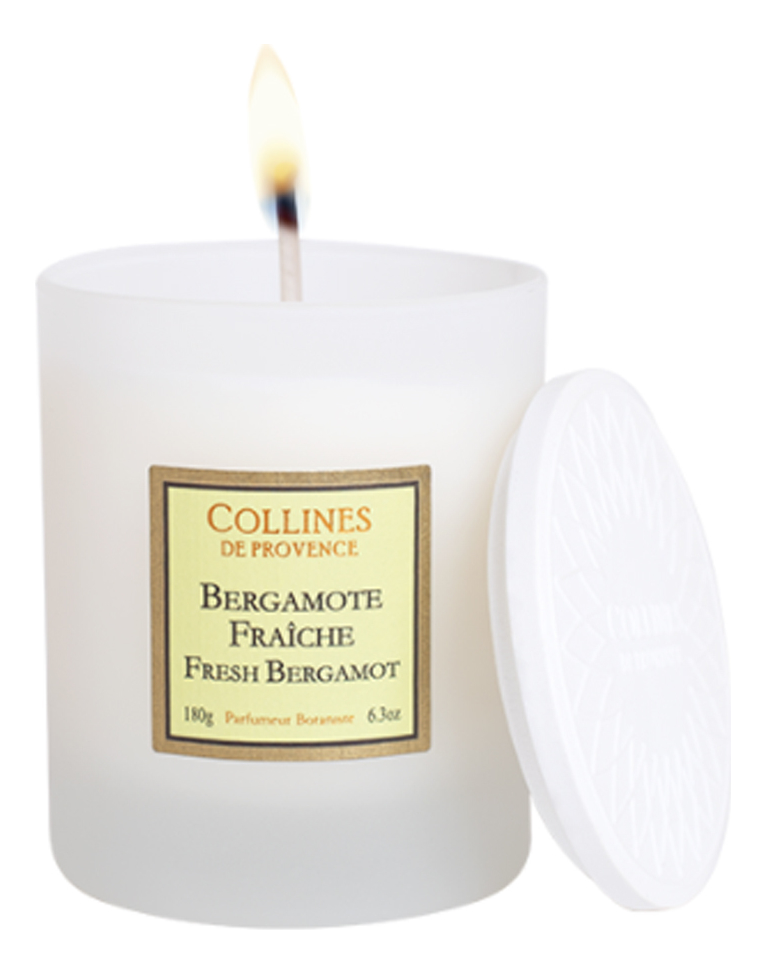 

Ароматическая свеча Fresh Bergamot 180г