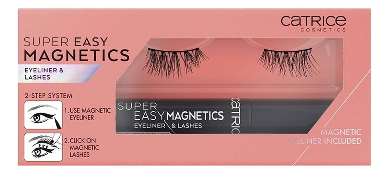 

Набор Super Easy Magnetics Eyeliner & Lashes (подводка для глаз + накладные ресницы): 010 Magical Volume, Набор Super Easy Magnetics Eyeliner & Lashes (подводка для глаз + накладные ресницы)