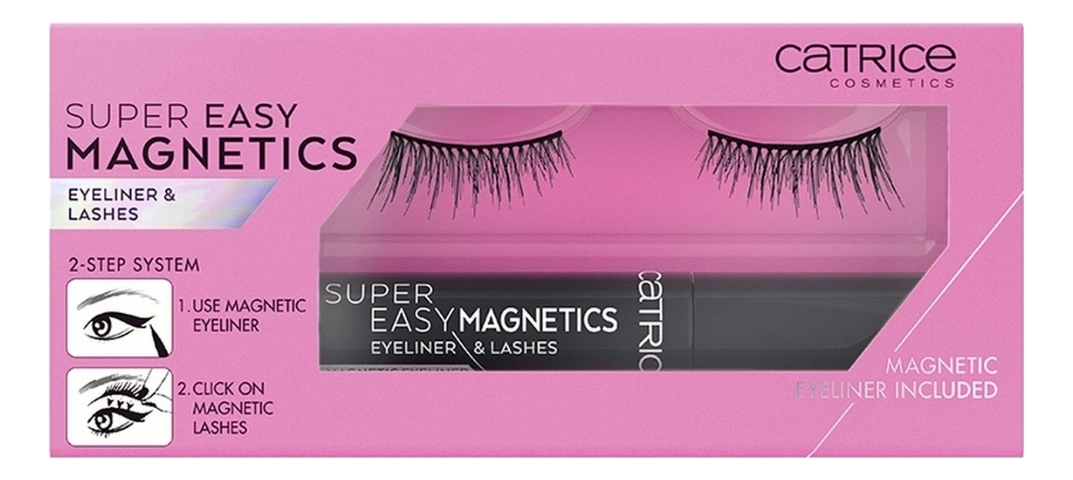 

Набор Super Easy Magnetics Eyeliner & Lashes (подводка для глаз + накладные ресницы): 020 Xtreme Attraction, Набор Super Easy Magnetics Eyeliner & Lashes (подводка для глаз + накладные ресницы)