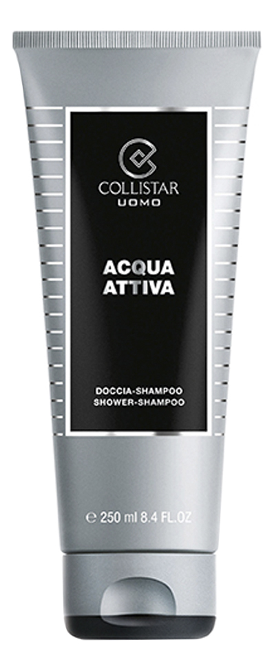 

Acqua Attiva: гель-шампунь для душа 250мл, Acqua Attiva