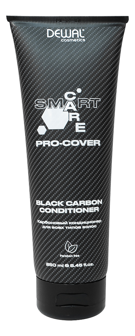 Карбоновый кондиционер для всех типов волос Cosmetics Smart Care Pro-Cover Black Carbon Сonditioner: Кондиционер 250мл цена и фото