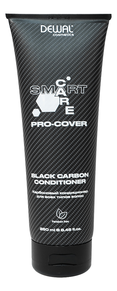 Карбоновый кондиционер для всех типов волос Cosmetics Smart Care Pro-Cover Black Carbon Сonditioner: Кондиционер 250мл карбоновый шампунь для всех типов волос cosmetics smart care pro cover black carbon shampoo шампунь 1000мл