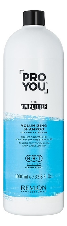 Шампунь для объема волос Pro You The Amplifier Volumizing Shampoo: Шампунь 1000мл revlon professional шампунь pro you the amplifier volumizing shampoo для объема волос 350 мл