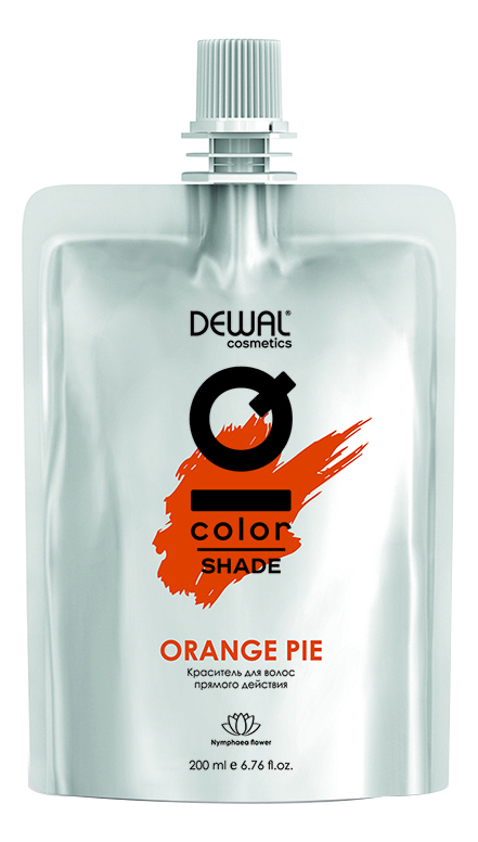 Купить Краситель для волос прямого действия Cosmetics IQ Color Shade 200мл: Orange Pie, Dewal