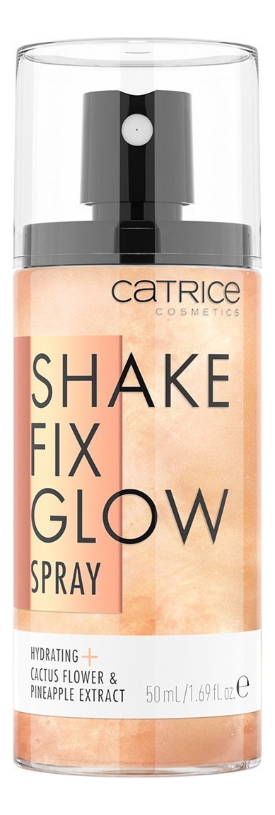 

Спрей фиксирующий для макияжа с мерцанием Shake Fix Glow Spray 50мл
