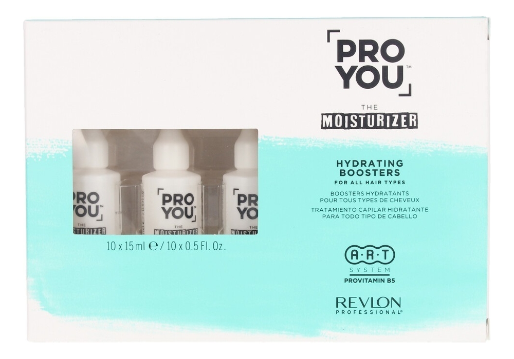 

Бустер для увлажнения волос Pro You The Moisturizer Hydrating Boosters 10*15мл
