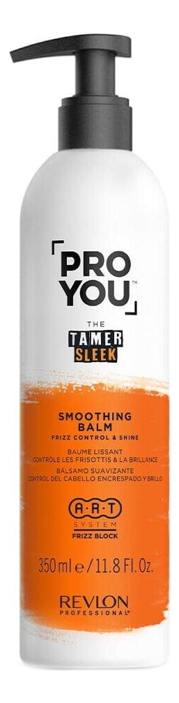 Разглаживающий бальзам для контроля укладки и блеска волос Pro You The Tamer Sleek Smoothing Balm: Бальзам 350мл revlon professional pro you tamer разглаживающий бальзам для контроля укладки и блеска sleek 350 мл