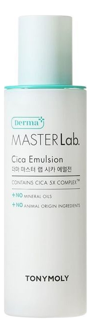 Купить Эмульсия для лица с экстрактом центеллы азиатской Derma Master Lab. Cica Emulsion 120мл, Tony Moly