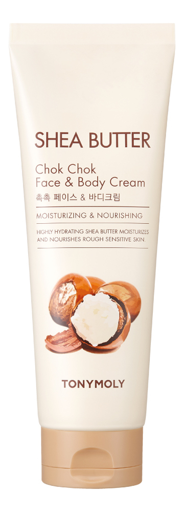 Увлажняющий крем для лица и тела с маслом ши Shea Butter Chok Chok Face &amp; Body Cream 250мл