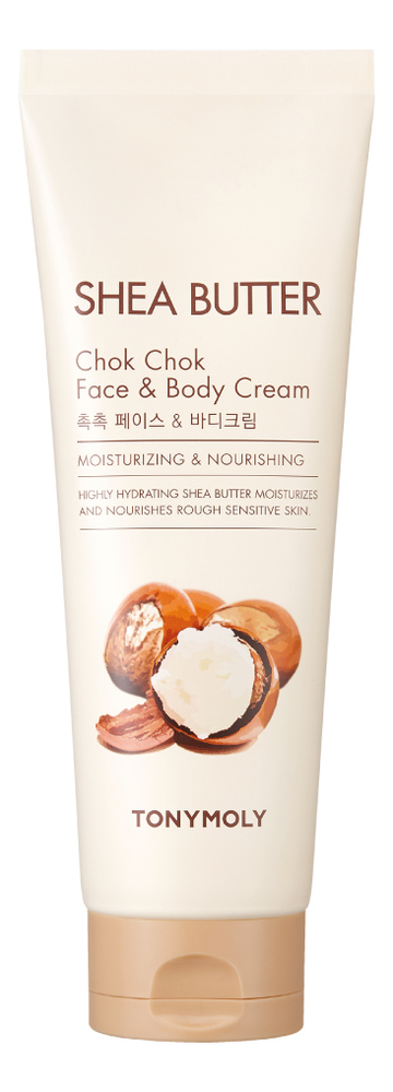 Увлажняющий крем для лица и тела с маслом ши Shea Butter Chok Chok Face & Body Cream 250мл увлажняющий крем для лица и тела с маслом ши shea butter chok chok face