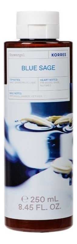 Гель для душа Blue Sage Showergel 250мл (шалфей, липа, ель)