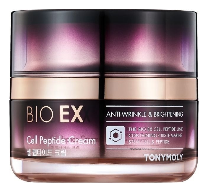 Антивозрастной крем для лица с пептидами Bio EX Cell Peptide Cream 60мл