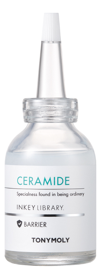 Ампульная сыворотка для лица с керамидами Ceramide Inkey Library 30мл