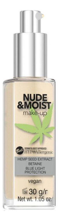 

Гипоаллергенный увлажняющий и питательный флюид для лица Hypo Hypoallergenic Nude & Moist Make-Up 30мл: 03 Sand, Гипоаллергенный увлажняющий и питательный флюид для лица Hypo Hypoallergenic Nude & Moist Make-Up 30мл