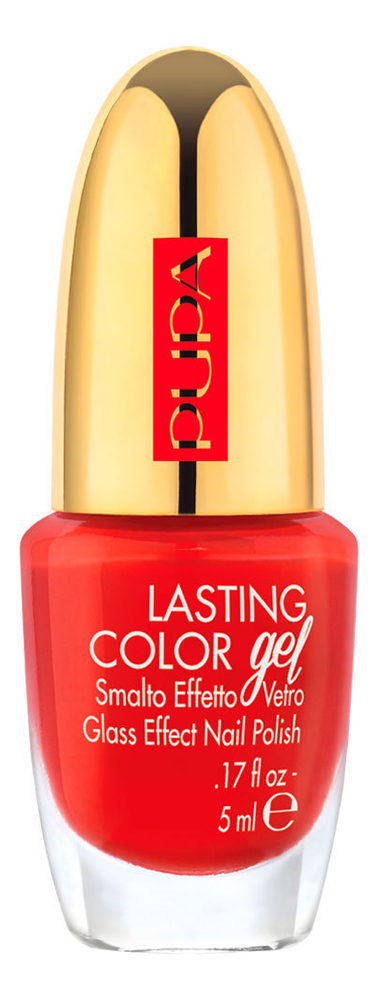 

Лак для ногтей гелевый Lasting Color Gel 5мл: 191 Страстный апельсиновый, Лак для ногтей гелевый Lasting Color Gel 5мл