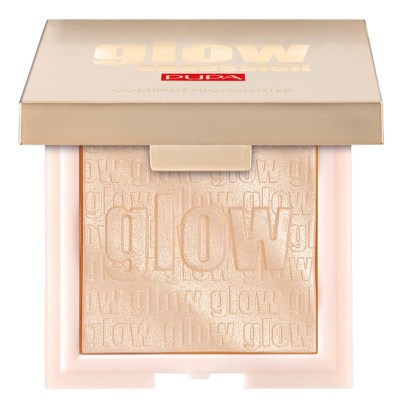 Компактный хайлайтер для лица Glow Obsession Compact Highlighter 6г: 100 Light Gold компактный хайлайтер glow obsession тон 002 розово золотой pupa glow obsession compact highlighter 6 г