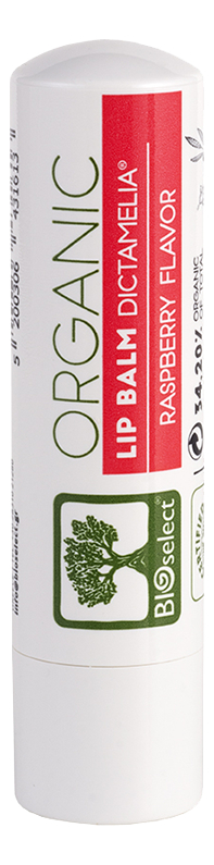Бальзам для губ Organic Lip Balm 4,4г: Raspberry Flavor