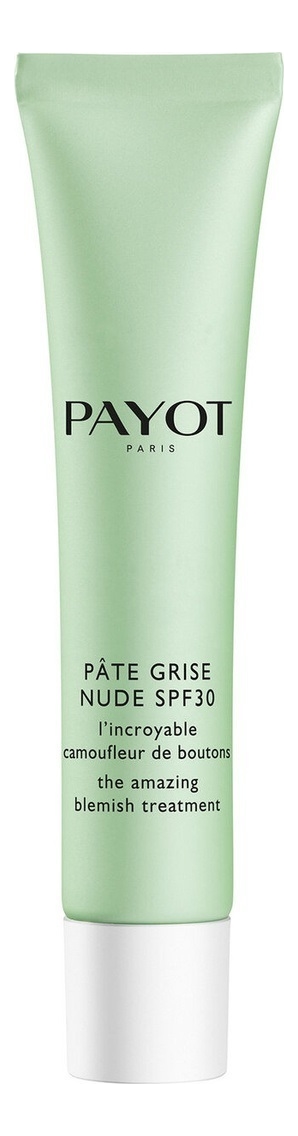 Тонирующий крем для комбинированной и жирной кожи Pate Grise Nude SPF30 40мл