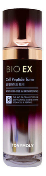 Антивозрастной тонер для лица с пептидами Bio EX Cell Peptide Toner 130мл