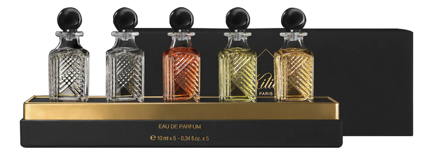 

Holiday Miniature Carafe Set: набор 5*10мл (Good Girl Gone Bad + Straight To Heaven + Love, Don't Be shy + Woman In Gold + Black Phantom), Holiday Miniature Carafe Set