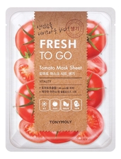 Tony Moly Тканевая маска для лица с экстрактом томата Fresh To Go Tomato Mask Sheet