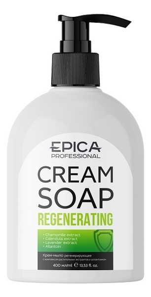 Крем-мыло регенерирующее с комплексом цветочных экстрактов и аллантоином Cream Soap Regenerating: Крем-мыло 400мл от Randewoo