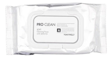Tony Moly Очищающие салфетки для снятия макияжа Pro Clean Soft Cleansing Tissue 280г