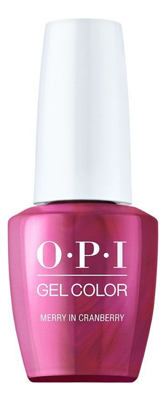 

Гель-лак для ногтей Gel Color 15мл: Merry In Cranberry, Гель-лак для ногтей Gel Color 15мл
