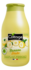 Cottage Увлажняющее молочко для душа Moisturizing Shower Milk Banana Shake 250мл