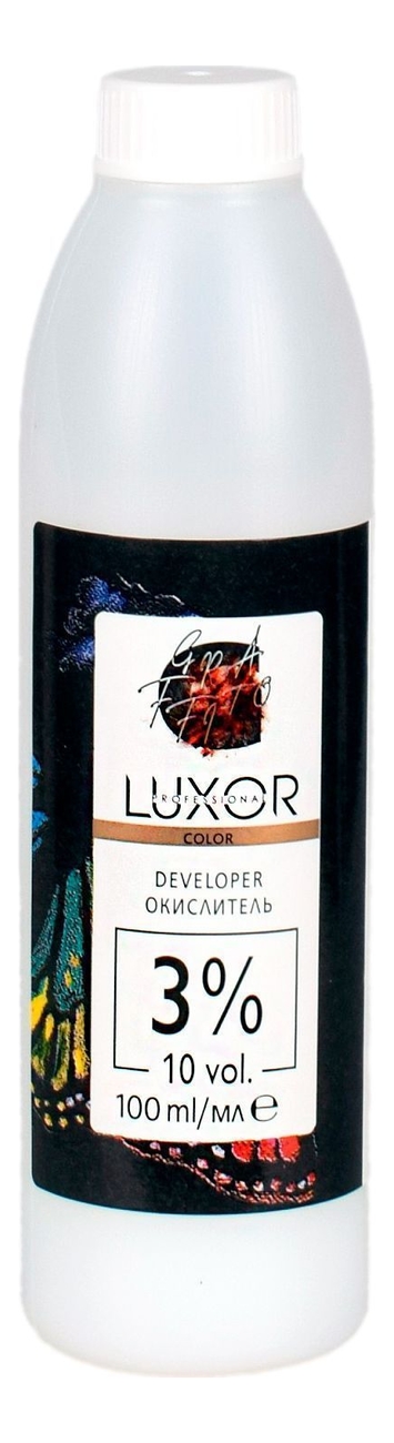 окислитель для краски luxor color developer 3% окислитель 100мл Окислитель для краски Luxor Color Developer 3%: Окислитель 100мл
