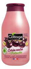 Cottage Молочко для душа Douche Lait Hydratante Cerise Noire & Pistache 250мл