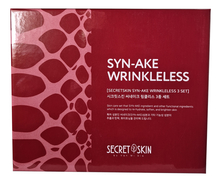 Secret Skin Набор для лица с пептидом змеиного яда Syn-Ake Wrinkleless (пенка для умывания Foam Cleanser 100мл + крем Face Cream 50г + крем для кожи вокруг глаз Eye Cream 30г)