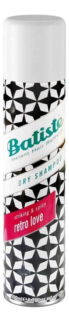 Купить Сухой шампунь для волос Retro Love Dry Shampoo 200мл, Batiste