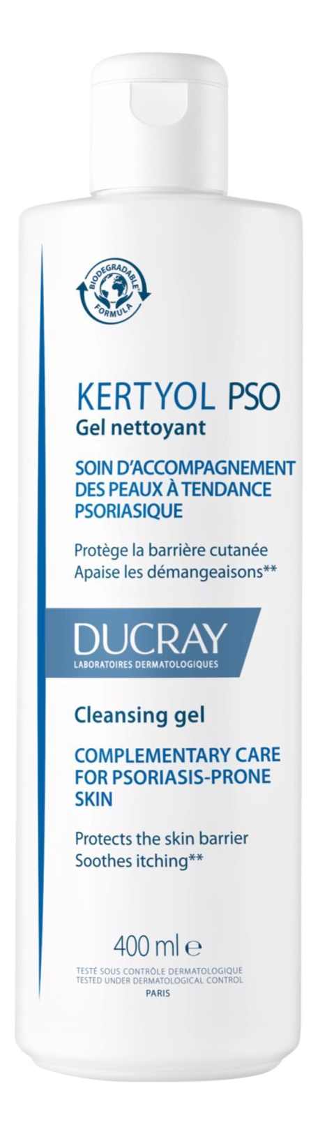 

Питательный очищающий гель для лица и тела Kertyol P.S.O. Gel Nettoyant Surgras: Гель 400мл, Питательный очищающий гель для лица и тела Kertyol P.S.O. Gel Nettoyant Surgras