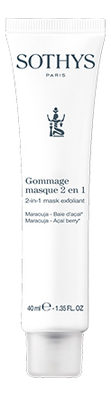 

Антиоксидантная скраб-маска для лица 2 в 1 с экстрактом маракуйи Gommage Masque 40мл
