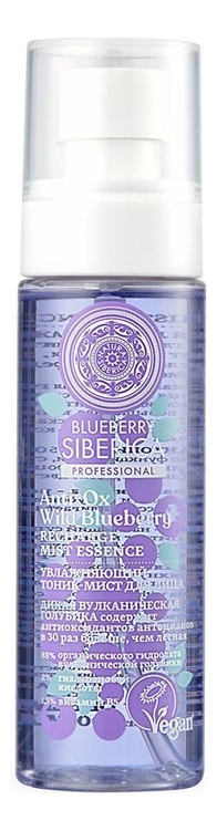 

Увлажняющий тоник-мист для лица Blueberry Siberica 100мл