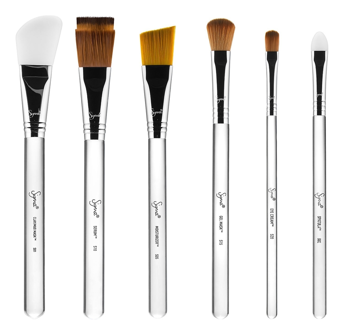 

Набор кистей Skincare Brush (S01 + S10 + S05 + S15 + S20 + S02)