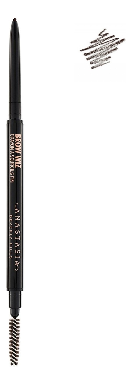 

Механический карандаш для бровей Brow Wiz 0,085г: Dark Brown, Механический карандаш для бровей Brow Wiz 0,085г