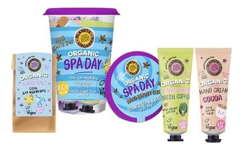

Набор для рук Spa Day Skin Super Food (соль для маникюра 50г + cкраб-пилинг 30мл + питательный крем 30мл)