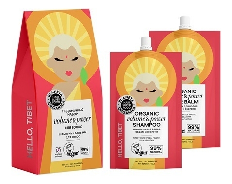 

Набор для волос Hair Super Food Organic Volume & Power 2*200мл (шампунь + бальзам)