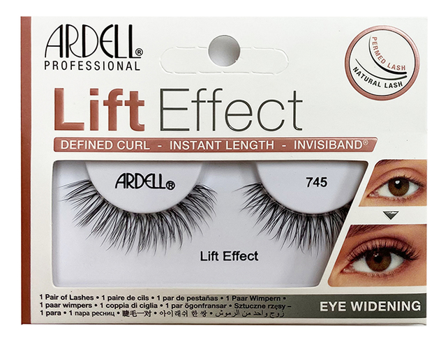 Накладные ресницы Lift Effect: No 745 накладные ресницы ardell lift effect 745