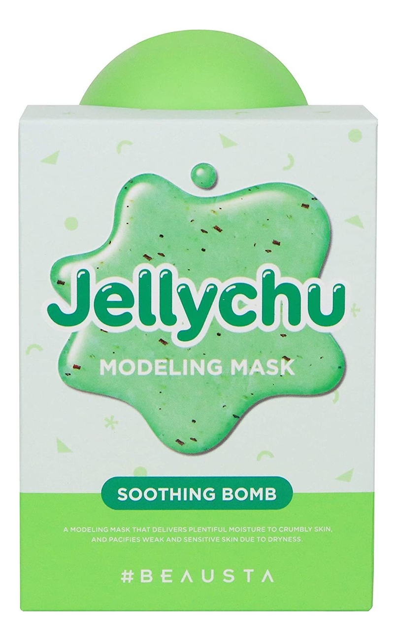

Моделирующая восстанавливающая маска для лица Jellychu Modeling Mask Soothing Bomb 2*50г/2*5г