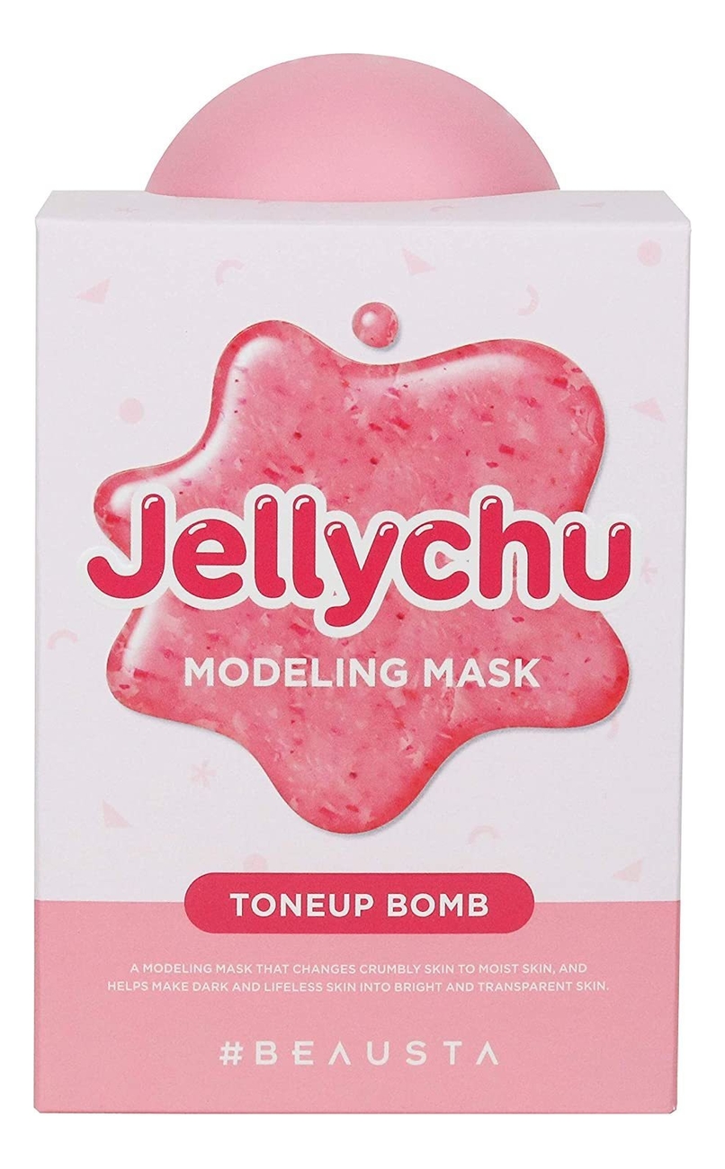 

Моделирующая тонизирующая маска для лица Jellychu Modeling Mask Tone-Up Bomb 2*50г + 2*5г
