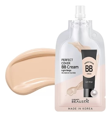 

Тональный BB крем Perfect Cover Natural 10мл: 21 Light Beige, Тональный BB крем Perfect Cover Natural 10мл